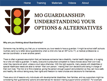 Tablet Screenshot of moguardianship.com
